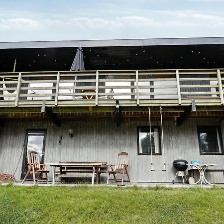 Holiday home Architectural Gem Near With Air Skibby
