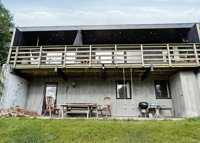 Holiday home Architectural Gem Near With Air Skibby